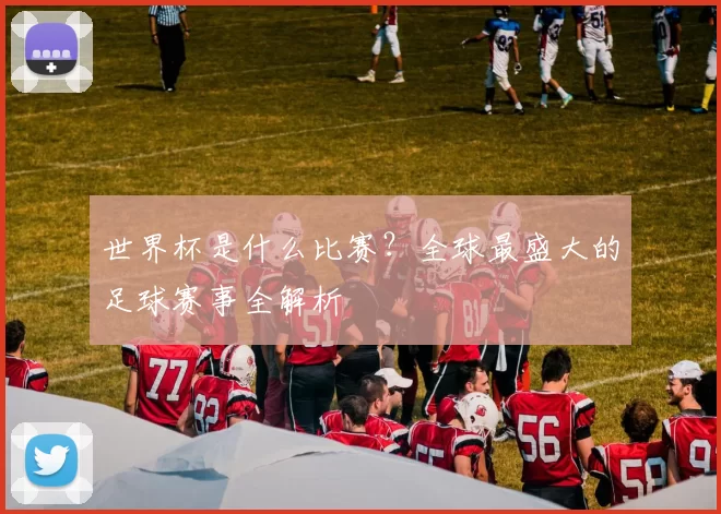 世界杯是什么比赛?全球最盛大的足球赛事全解析