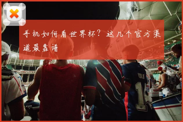 手机如何看世界杯?这几个官方渠道最靠谱